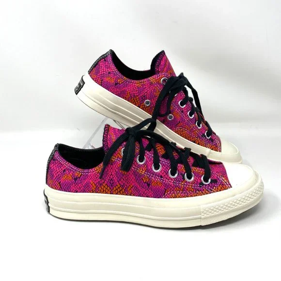 💖MEGA SALE💖Converse Women  570356C CHUCK 70 OX Digital Daze Pink Egret - Picture 4 of 9